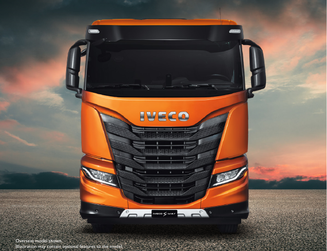 IVECO S-Way 6×4 Rigid AS на титульной странице заводской спецификации