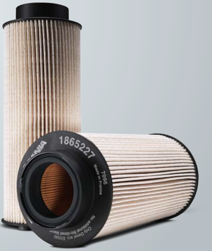 Фильтрующие элементы из раздела Scania Fuel Filter. Видимая маркировка не является рекомендацией для всех Scania.